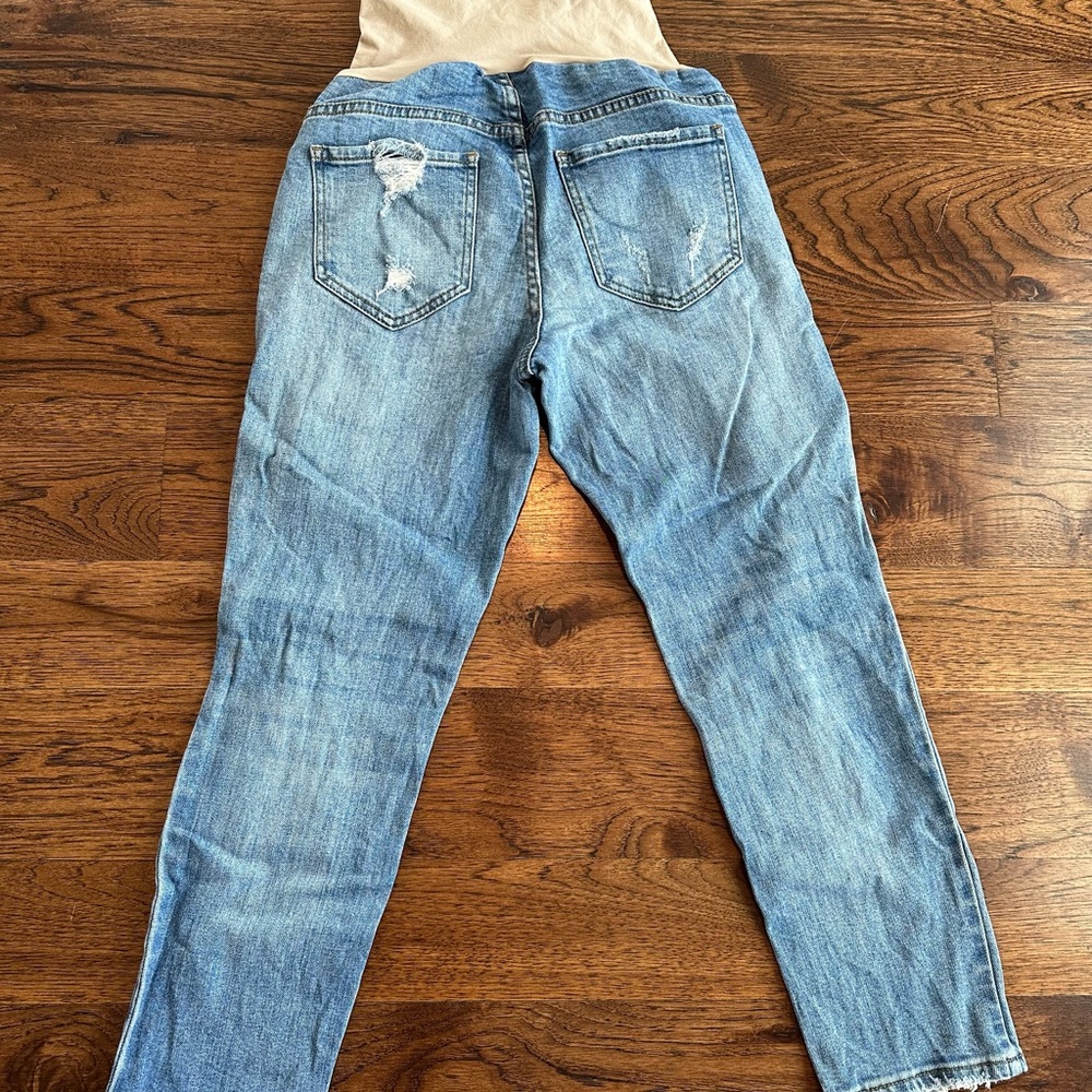 Luxe Essential Denim maternity jeans